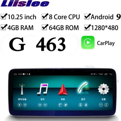 Car Multimedia GPS Audio Radio 4G SIM For Mercedes Benz MB G Class W463 G350 G500 2012~2020 CarPlay NTG 10.25 Navigation NAVI