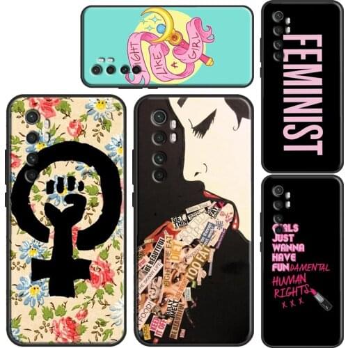 Feminist Feminism Case For Xiaomi POCO F2 Pro X3 NFC F1 Mi 10 Ultra Note 10 Lite Mi 9T 10 Pro 9 8 Max3 A3
