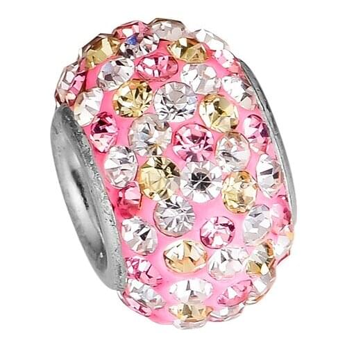 CKK 925 Sterling Silver Jewelry Colourful Charms Beads Fits Original Bracelets For Jewelry Making