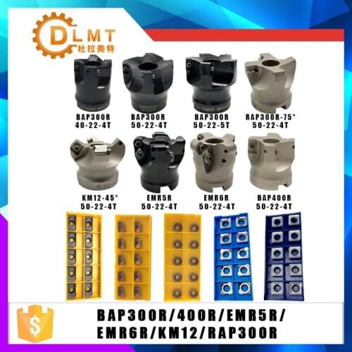 BAP400R BAP300R EMR5R EMRW6R KM12 RAP300R 40 50 22 4T 5T 6T APMT1135 1604 SEKT1204 Milling holder For Milling cutter Machine