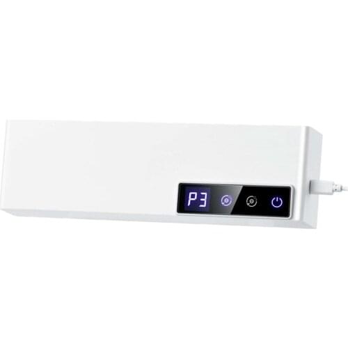 Deodorizer Negative ion Digital Display Air Purifier Cleaner Cyclic Operation Odor for Bathroom, Bedroom Kitchen, Closets Smoke
