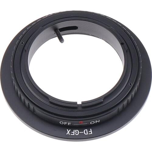 FOTGA Lens Adapter Ring for Canon FD Mount Lens to Fujifilm Fuji GFX GFX50S R 100 G Mount Camera