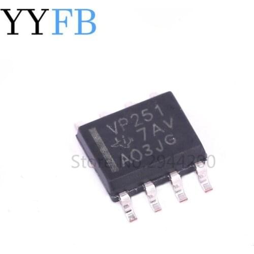 Hot original SN65HVD251DR sop8 silk screen VP251 CAN bus transceiver