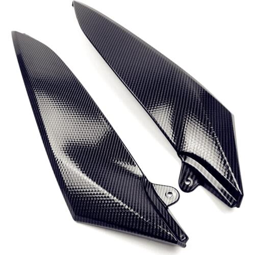 Carbon Motorcycle Parts Gas Tank Side Cover Panel Fairing Trim Cowl Plastic For Yamaha YZF600 R1 2004 2005 2006 YZF-R1 04 05 06