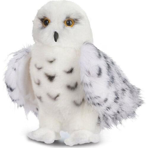 Cuddle Toy Legend Snowy 8"-12'' Owl Stuffed Plush Animal Toy Adult Children Gifts HP Hedwig Potter owl