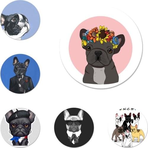 Cute puppy Pug Bulldog Kitchen Home Decor Refrigerator Magnetic Stickers Opener Beer Coke