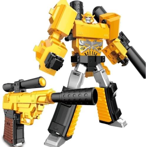 Mini 15CM Transformation Anime Action Figure Toys Cool Military Model Plastic ABS + Alloy Metal Robot Toys Juguetes Boy Toy Gift