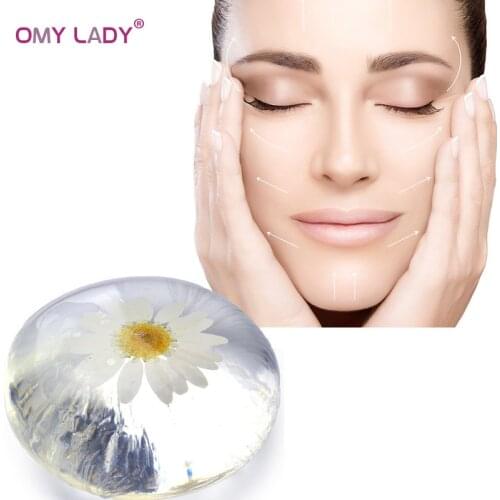 OMY LADY Amino acid Handmade Soap 100% Pure Natural Plant Soap for Face Hand Body Bath Flower Soap Nourish Skin Anti-allergy