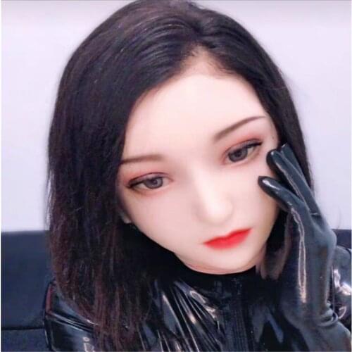 New Gifts Realistic Silicone Head Masks Rachel Props for Crossdresser Transvestite Halloween Cosplay Male to Female Shemale