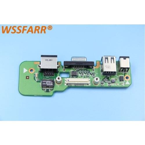 Original FOR Dell Inspiron 1545 charger board DC jack board LAN board VGA board 48.4AQ03.021 100% tested ok