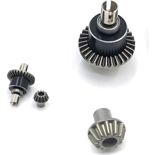 Full Metal Differential Gear Upgrade Accessories for Wltoys 124019 124018 1/12 RC Car Spare Parts