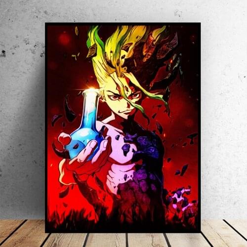 Dr Stone Art Canvas Poster Home Decor Painting No Frame