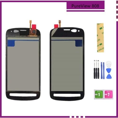 808 TOUCH 4.0 inches For Nokia PureView 808 Touch Screen Digitizer Sensor Front Glass Lens Panel