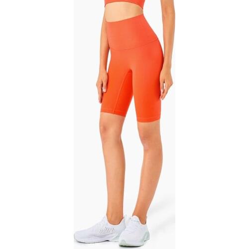 High Waist Sports Short Fitness Workout Women Summer Yoga Shorts Push-up Five Points Trousers Squat Proof Running Bermuda Shorts