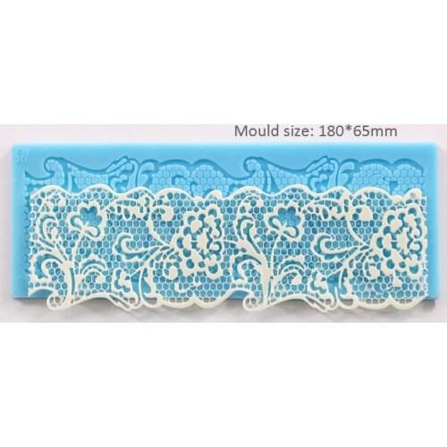 Luyou Luyou DIY Beautiful Flower Shape Fondant Silicone Lace Mold Cake Mold Baking Tools Cake Decorating Tools FM882