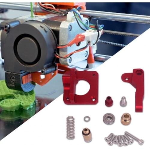 Replaceable Upgraded Extruder Kit Parts Accessories for 3D Printer CR10/Ender3 Extruder Kit Metal Plastic 3D Printer Accessories