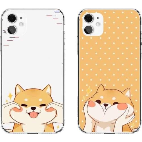 Super Cute dog Corgi Phone Cases For iPhone 12 X XS Max XR Case For iphone 11 SE 2020 7 8 Plus 11 12Pro 12MINI
