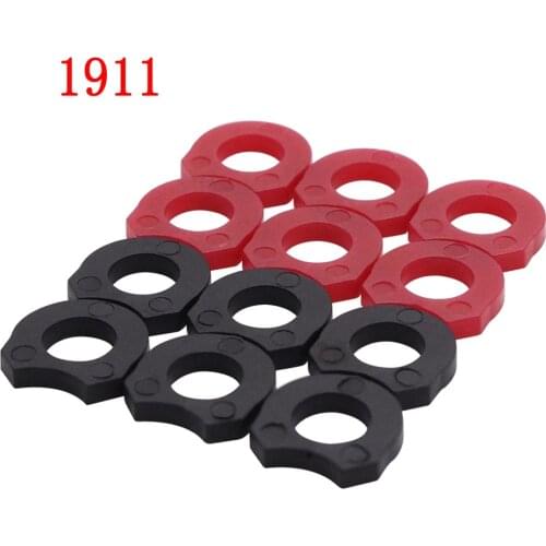 Tactical 6PCS 1911 / EDC x9 Recoil Buffer 6-pk 2b Quick Configuration for Tactical Hunting for pistol 9 mm, 45 ACP & 223 Models