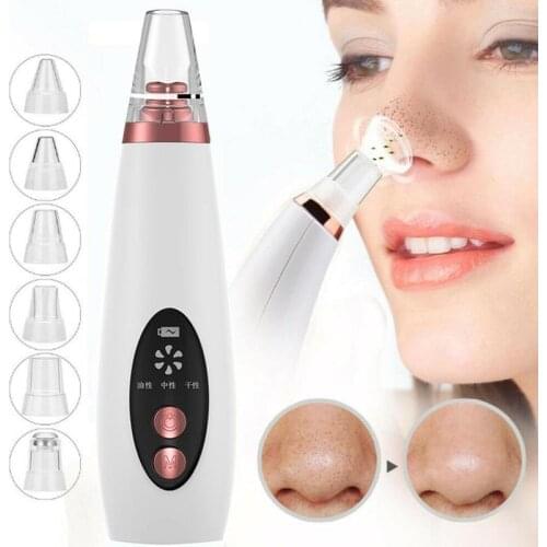 Blackhead Remover Face Deep Nose Cleaner T Zone Pore Acne Pimple Removal Vacuum Suction Facial Diamond Beauty Clean Skin Tool