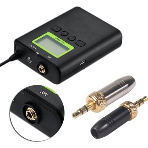 High Quality Stereo Solder Plug All-metal Female 3.5MM Stereo Plug With Internal M6 Thread For Wireless Microphone