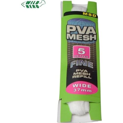 Wildhero PVA Refill Mesh Carp Fishing Mesh Bait Hold Bag Refill Stocking Protect Fish Net Tackle Accessories Water-soluble Bait