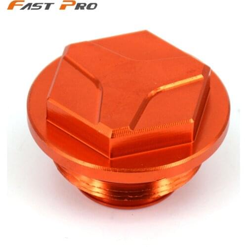Motorcycle CNC Rear Brake Cylinder Fluid Reservoir Cap Cover For KTM SX SXF EXC EXCF TPI XC XCF XCW XCFW SMR 125 150 250 350 530