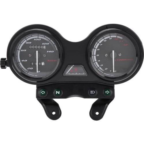 DC 12V Motorcycle Motorbike 12000RPM LCD Odometer Speedometer for Yamaha YBR 125 Automobiles Parts Accessories
