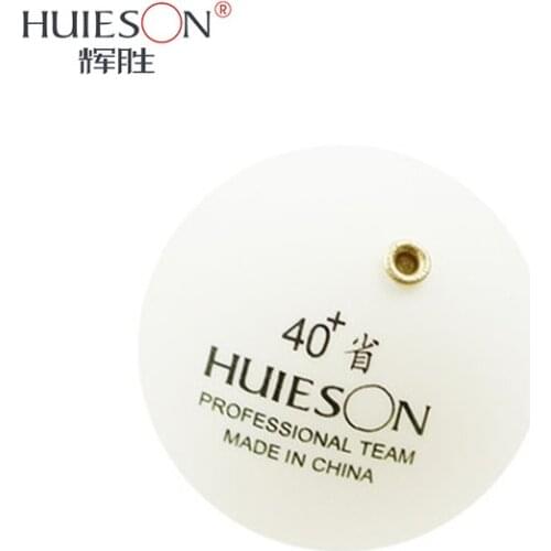 1x Huieson Professional Fixed Table Tennis Ball with Bronze Holes for Table Tennis Stroking Training Robot Spare Ping Pong Ball