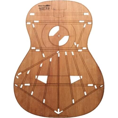 39 Inch Classical Guitar Body Templates Wood for Hermann Hauser (Thick)