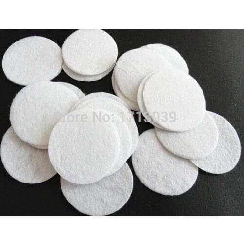 5cm White Round Fabric Felt Circles for Bottom of Flower Accessories Round Felt Pack Patches 1000pcs/lot Free Shipping