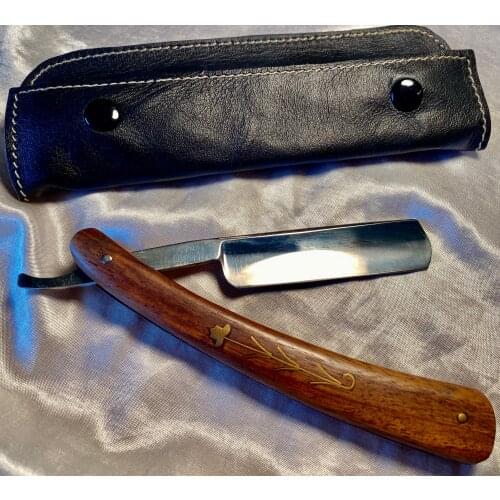Cut Throat Razor Handmade -Wilkinson.shaving brush-Disposable Straight Razor