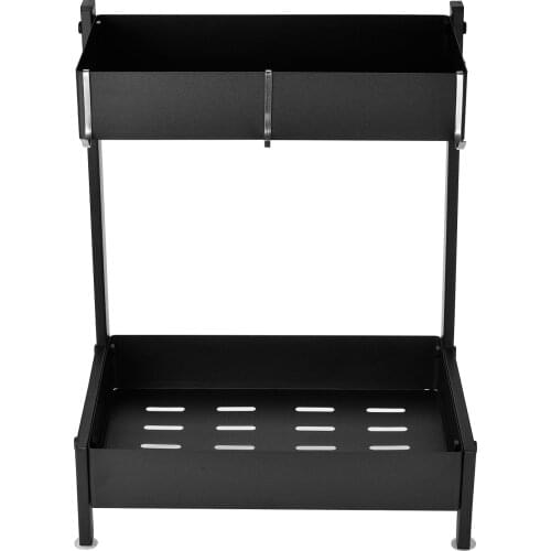 Household Two-layer Three-layer Multifunctional Countertop Spice Storage Rack Kitchen Seasoning Rack Kitchen Shelf