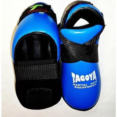 Feet Kick Boxing, Taekwondo ITF, Full Contact blue leather