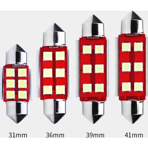 Festoon 31mm 36mm 39mm 42mm LED Bulb C5W C10W Super Bright 4014 SMD Canbus Error Free Auto Interior Doom Lamp Car Styling Light
