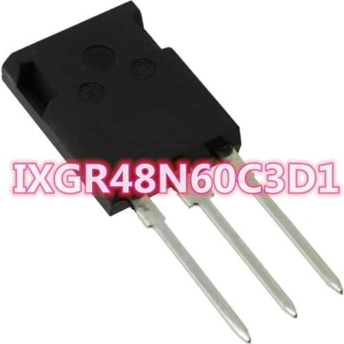 Good quality IXGR48N60C3D1 48N60C3D1 IXGR48N60C3 IXGR48N60 ISOPLUS247 IGBT 600V 56A 125W Free shipping