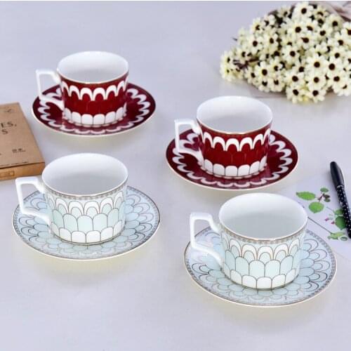 Ceramic Coffee Bone Porcelain Coffee Set Nordic Wind Afternoon Teacup Gift tea cup set cat mug coffee cup keychain