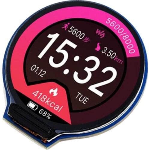 HOT-Waveshare 1.28Inch Round LCD Display Module,65K RGB Colors,240X240 Resolution,SPI Interface,Support for Raspberry Pi Etc