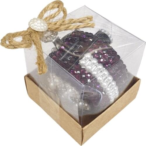 Cubic zirconia Metal Zikirmatik Purple