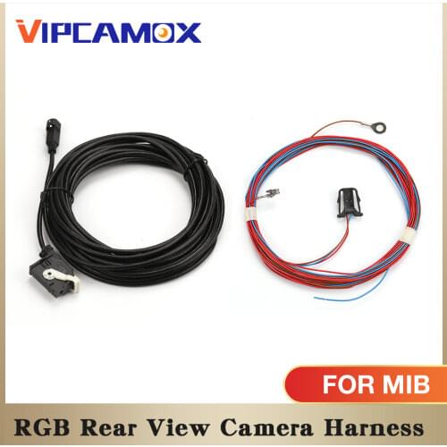 OEM 26 Pins RGB Hand Buckle Rearview Camera Cable for VW RCD510 RNS510 RNS315 Radio Parking Camera Harness