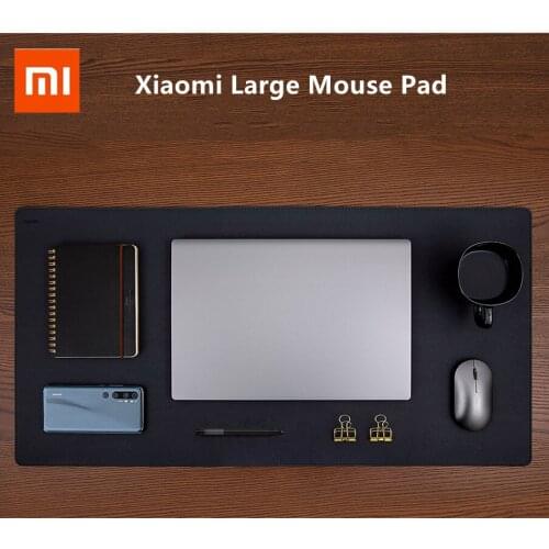 Original Xiaomi Large Mouse Pad 800*400mm Extra Big Non-Slip PU Desk Pad Waterproof Desk Table Protector Office Gaming Mouse Mat