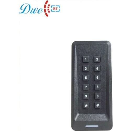 DWE CC RF Access Control Card Reader 125khz Proximity RFID Smart Card Reader Scanner Waterproof Wiegand 26 D802A
