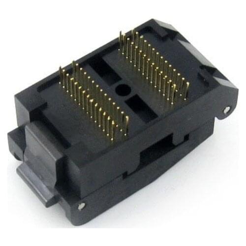SSOP56 TSOP56 IC51-0562-1387 Enplas IC Test Burn-in Socket Programming Adapter 0.635mm Pitch 7.0mm Width Yamaichi Clamshell