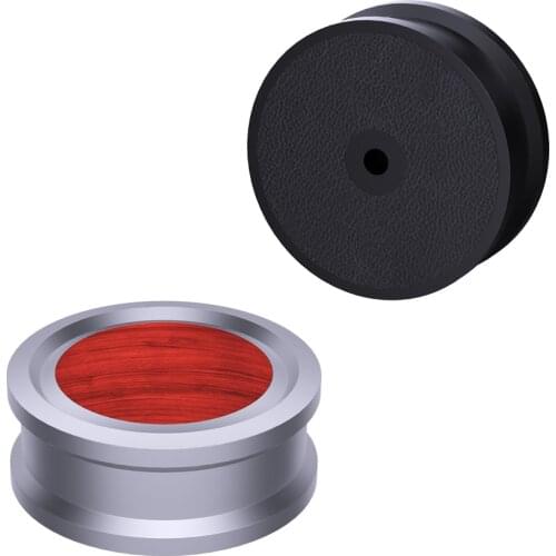 High Quality Monosaudio RT290 Series Aluminum Alloy silver/black color Stabilizer For Disc Stabilizer Dragonfly Record Weight