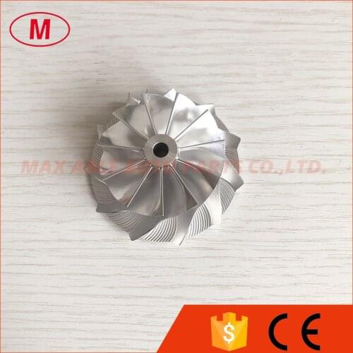 TD04HL reverse 11+0 blades 42.00/56.02mm turbocharger billet/milling/aluminum 2618 compressor wheel