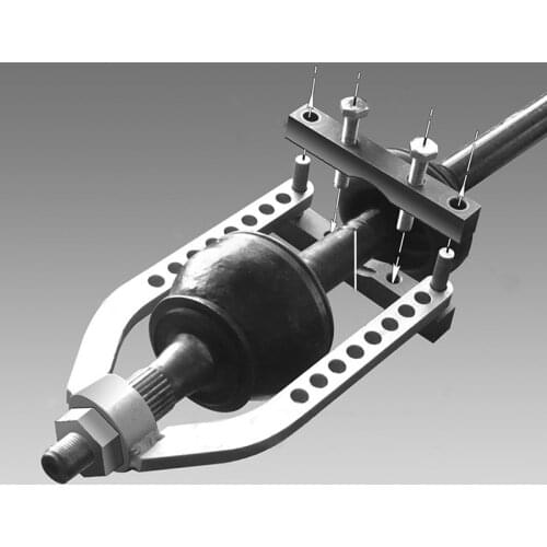 Universal Car Cv Ball Joint Puller Tool Propshaft Separator Splitter Remover Fully Adjustable Assembly Tool