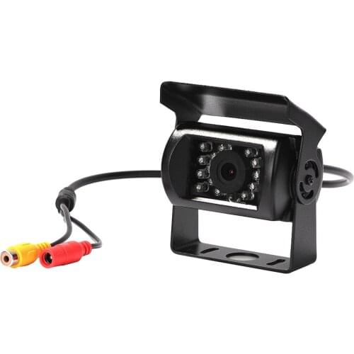 VODOOL Truck Backup Camera Waterproof 18 LED Car Rear View Reversing Parking Backup Camera Night Vision For Bus Truck Van