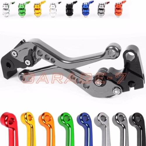 10 Color For Suzuki GSXR600 GSXR750 GSXR1000 TL1000S GSR600 ABS GSR600ABS SV650 CNC Motorcycle Short Or Long Clutch Brake Levers