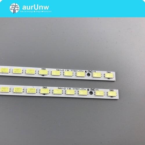 10pcs/lot Led37880ix LCD backlit lamp Strip for LG 37LV3550 37T07-02a 73.37T07.003-0-CS1 screen T370hw05 1PCS= 60LEDs 478MM new