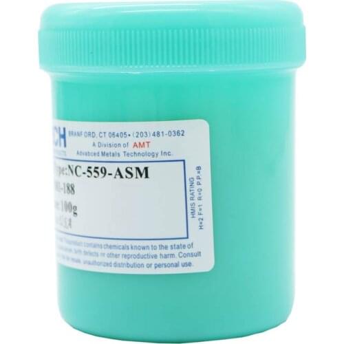 100g Lead-Free High Quality Free shipping NC-559-ASM Solder Flux Paste For SMT BGA Reballing Soldering Welding Repair Paste