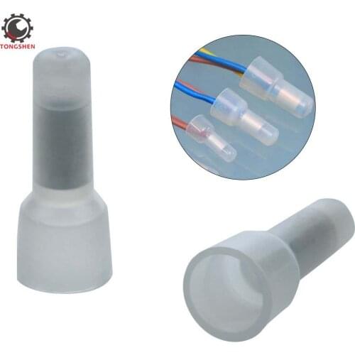 120pcs 22-16 AWG Nylon Closed End Connectors Crimp Caps Electrical Wire Cable Terminals Connectors Closed End Crimp Terminal